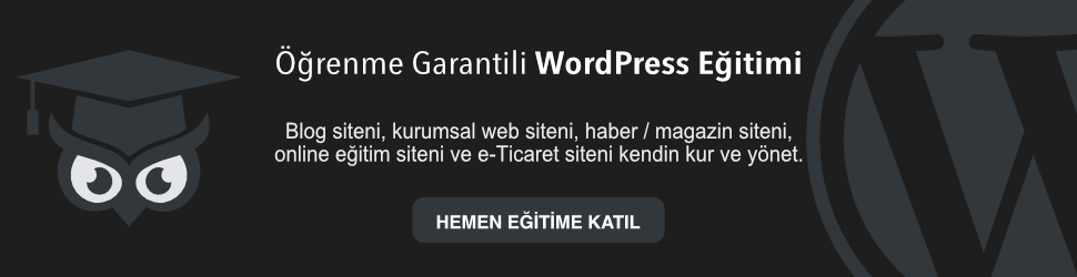 WordPress Eğitimi